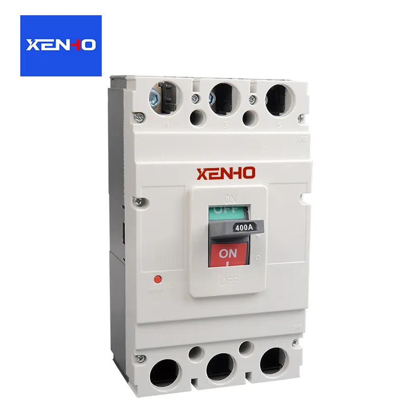 400A stroomonderbreker in gegoten behuizing